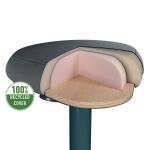 LEITZ 6544-00-89 Hocker Ergo Actice Sitz dunkelgrau