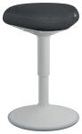 LEITZ 6544-00-85 Hocker Ergo Active Sitz hellgrau