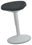 LEITZ 6544-00-85 Hocker Ergo Active Sitz hellgrau