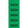 Z-Products 06224 100St Inhaltsschildchen 2024 grün
