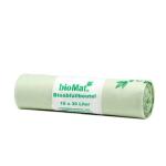 BIOMAT 97002 ohne Griff Kompostbeutel Bio-Folie 30L 10ST...