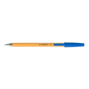 Q-CONNECT KF34047 F 07mm Kugelschreiber Einweg blau