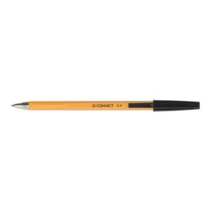Q-CONNECT KF34046 F 0.7mm Kugelschreiber Einweg schwarz
