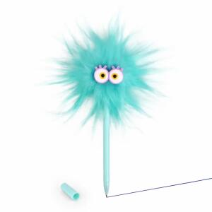 TRENDHAUS 963819 HERBS Kugelschreiber Flauschig funky blue