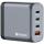 VERBATIM 32203 GNC-140 GaN 140Watt Ladegerät Steckdose 1x USB-A/3x USB-C