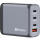 VERBATIM 32202 GNC-100 GaN 100Watt Ladegerät Steckdose 1x USB-A/3x USB-C