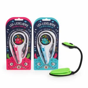 TRENDHAUS 963895 LED Leselampe Flexi Clip on sortiert