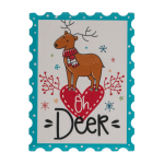 OOTB Kühlschrankmagnet Christmas ca. 6 x 8 cm