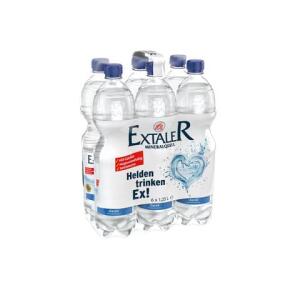EXTALER 25801 - mit Kohlensäure Mineralwasser classic 6 x 125L