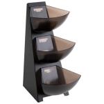 APS 11413 Multi-Rack 3-stufig schwarz/grau