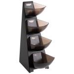 APS 11414 Multi-Rack 4-stufig schwarz/grau