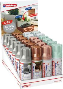EDDING 52290 im Display Permanentspray 5200 Trend 24ST sortiert