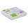Q-CONNECT KF17445 20x20cm Reinigungstuch trocken 100ST weiß