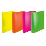 Herma Ringbuch PP 2D-Ring A4 25 mm Rückenbreite Neon 12er-Sortierung