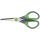 Q-CONNECT KF00752 Soft Grip Schere 14cm grau/grün