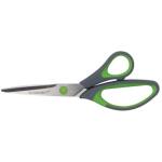 Q-CONNECT KF00754 Soft Grip Schere 20cm grau/grün