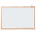 FRANKEN CC-MM6080 E Holzrahmen Schreibtafel 60x80 cm weiß