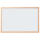 FRANKEN CC-MM6080 E Holzrahmen Schreibtafel 60x80 cm weiß