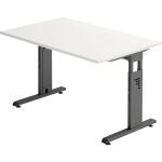 HAMMERBACHER VOS12/W/G Schreibtisch 120x80cm...
