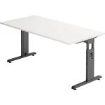 HAMMERBACHER VOS16/W/G Schreibtisch 160x80cm...