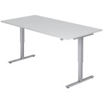 HAMMERBACHER MONTAGE VXMST19/W/S Schreibtisch 180x80cm...