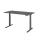 HAMMERBACHER VXDKB16/G/G 160x80cm Schreibtisch elek.höhen graphit/graphit