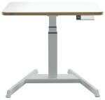 LEITZ 6534-00 01 höhenstellbar Schreibtisch Ergo elektrisch weiß