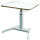 LEITZ 6534-00 01 höhenstellbar Schreibtisch Ergo elektrisch weiß