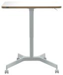 LEITZ 6536-00-01 höhenverstellbar Schreibtisch Ergo pneumatitich weiß