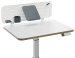 LEITZ 6549-00-00 Pegboard Schreibtischbutler Pegboard Laptop weiß