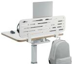 LEITZ 6549-00-00 Pegboard Schreibtischbutler Pegboard Laptop weiß