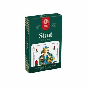 ASS 22570206 10045028-0001 Faltschachtel Spielkarten Skat FSC deutsches Bild