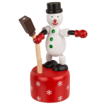 OOTB Holz-Drückfigur Weihnachten ca. 46 x 11 cm