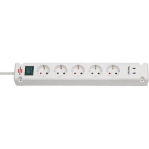 BRENNENSTUHL 1150660425 Bremounta Steckdosenleiste+Schalter 5-fach/2USB-C