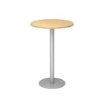 HAMMERBACHER VSTH08/3/S 80 cm Stehtisch rund ahorn/silber...