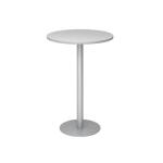 HAMMERBACHER VSTH08/5/S 80cm Stehtisch rund grau/silber...