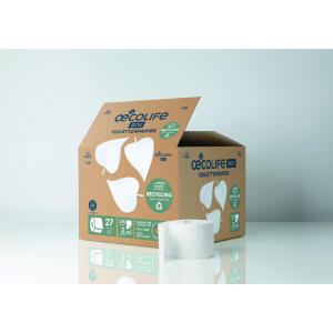 FRIPA 1592702 250Bl. Toilettenpapier 3-lag 27Rl weißgrau