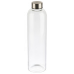 APS 66909 Trinkflasche Glas 1Liter transparent