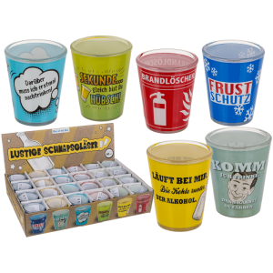 OOTB Shooter-Gläser Sprüche für ca. 60 ml