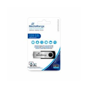 MEDIARANGE MR913 128GB USB Stick 2.0 inkl. URA silber/schwarz