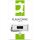 Q-CONNECT KF16371 64GB USB Stick 3.0 super speed inkl. URA silb