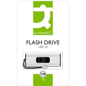 Q-CONNECT KF16375 128GB USB Stick 3.0 super speed silber