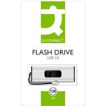 Q-CONNECT KF16375 128GB USB Stick 3.0 super speed silber
