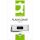 Q-CONNECT KF16375 128GB USB Stick 3.0 super speed silber