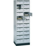 CP 8170-211/RAL7035-5010 S10007 Verteilerschrank 2Abteil...