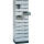CP 8170-211/RAL7035-5010 S10007 Verteilerschrank 2Abteil je11Fä grau/bl