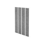 HAMMERBACHER VAWP200/5 200x25x25 Wandelement Akustik grau