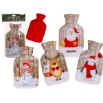 OOTB Wärmflasche Weihnachtsmann Pinguin Schneemann