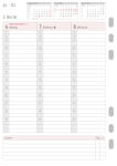 CHRONOPLAN 50295 Wochenplan Jahresset A5 2025