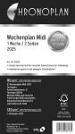 CHRONOPLAN 50255 Wochenplan Midi 2025